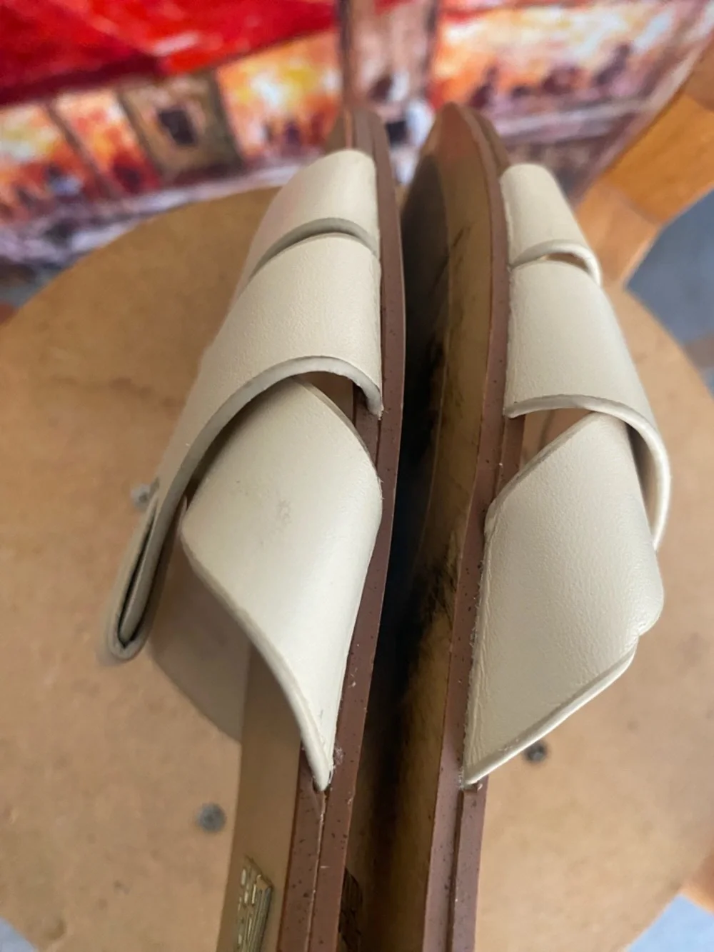 Zara  slides size 9.5 - Picture 6 of 8